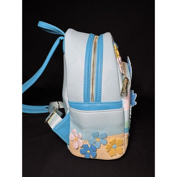 Disney Parks Stitch Hawaiian Beach Ukelele Loungefly Mini Backpack main image 7